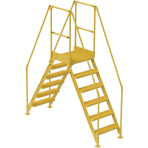Crossover Ladder, 92" Overall Span, 60" H x 24" D, 24" Step Width Cantin et fils