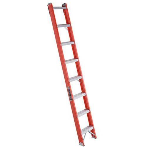 FH1000 Series Industrial Heavy-Duty Shelf Ladders, 8', Fibreglass, 300 lbs., CSA Grade 1A Cantin et fils