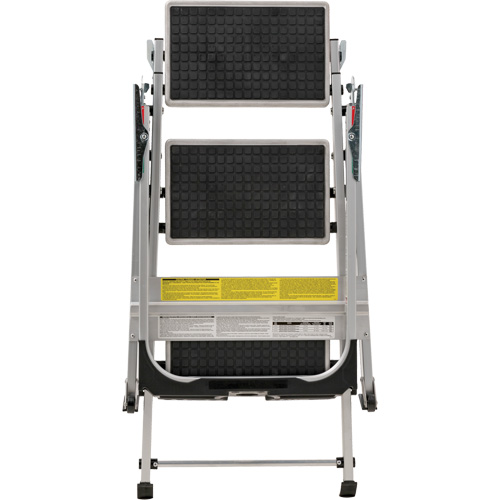 &eacute;chelle escabeau avec roues pivotantes, 3 marches, 34" x 22" x Hauteur 50,75" Cantin et fils