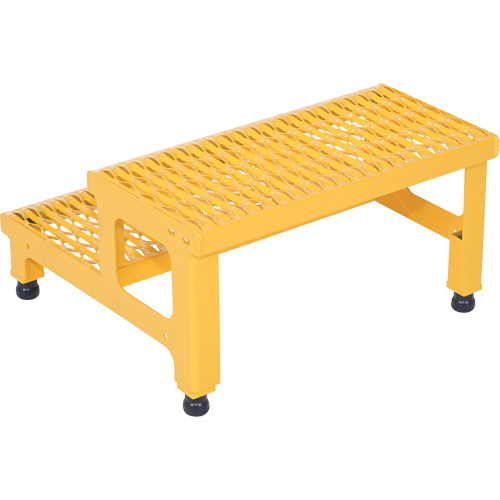 Plate-forme ajustable Step-Mate, 2 marche(s), 23-13/16" la x 22-7/8" lo x 15-1/4" h, Capacit&eacute; 500 lb Cantin et fils