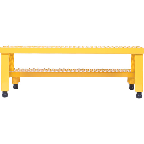 Adjustable Step-Mate Stand, 2 Step(s), 36-3/16" W x 22-7/8" L x 15-1/4" H, 500 lbs. Capacity Cantin et fils
