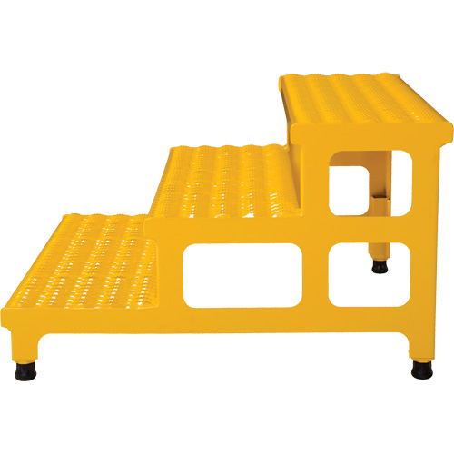 Plate-forme ajustable Step-Mate, 3 marche(s), 36-3/16" la x 33-7/8" lo x 22-1/4" h, Capacit&eacute; 500 lb Cantin et fils