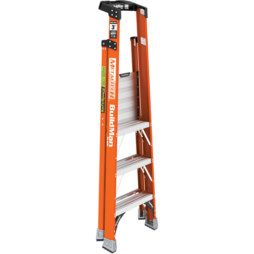 Safespace Platform Step Ladder, 3', 300 lbs. Cap. Cantin et fils
