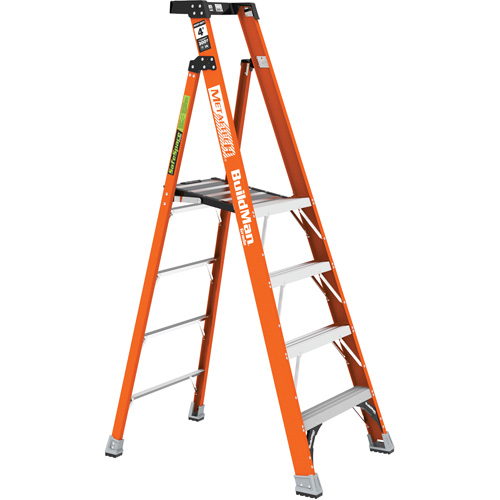 Escabeau avec plateforme Safespace, 4', Cap. De 300 lb Cantin et fils