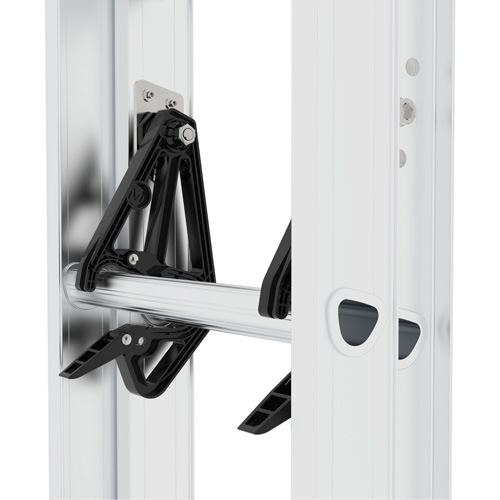 &eacute;chelle coulissante Jobsite Series, Cap 200 lb, 16' h, Calibre 3 Cantin et fils