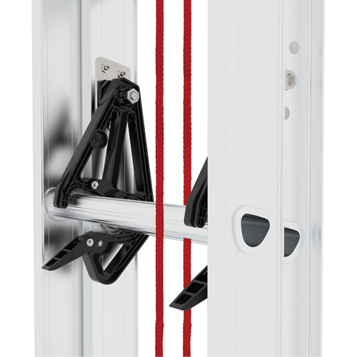 &eacute;chelle coulissante Jobsite Series, Cap 200 lb, 24' h, Calibre 3 Cantin et fils
