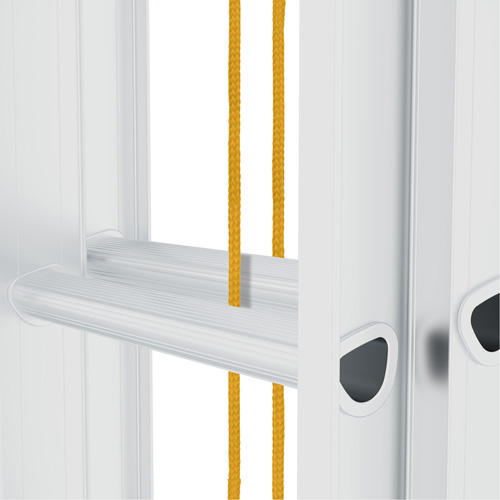 &eacute;chelle coulissante Jobsite Series, Cap 225 lb, 24' h, Calibre 2 Cantin et fils