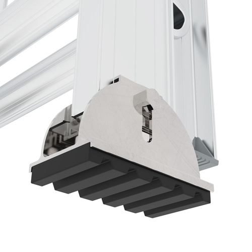 &eacute;chelle coulissante Jobsite Series, Cap 225 lb, 24' h, Calibre 2 Cantin et fils