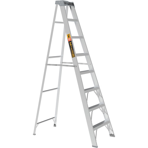 Step Ladder, 8', Aluminum, 225 lbs. Capacity, Type 2 Cantin et fils