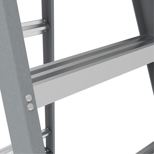 Step Ladder with Paint Tray, 6', Fibreglass, 225 lbs. Capacity, Type 2 Cantin et fils