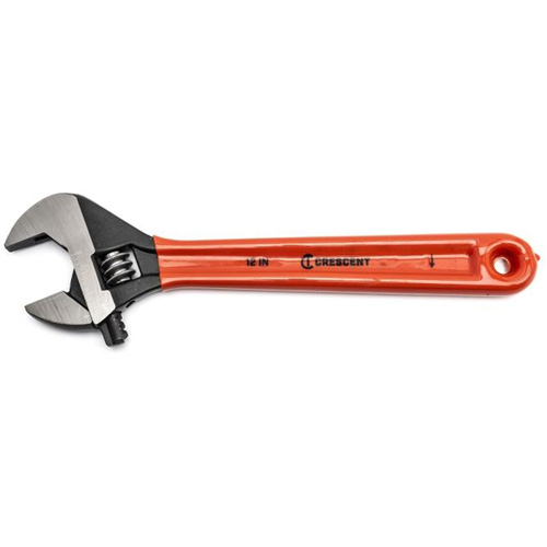 Crescent Adjustable Wrenches, 12" L, 1-1/2" Max Width, Black Cantin et fils