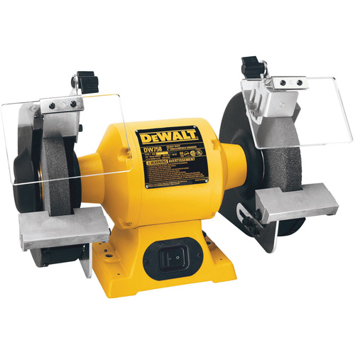 Heavy-Duty Bench Grinder, 8" Wheel Diameter, 3/4 HP, 3600 RPM Cantin et fils