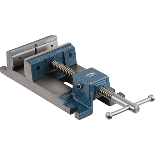 &eacute;taux polyvalents pour perceuse &agrave; colonne, Largeur des m&acirc;choires 4-1/2", Base Fixation par pince Cantin et fils