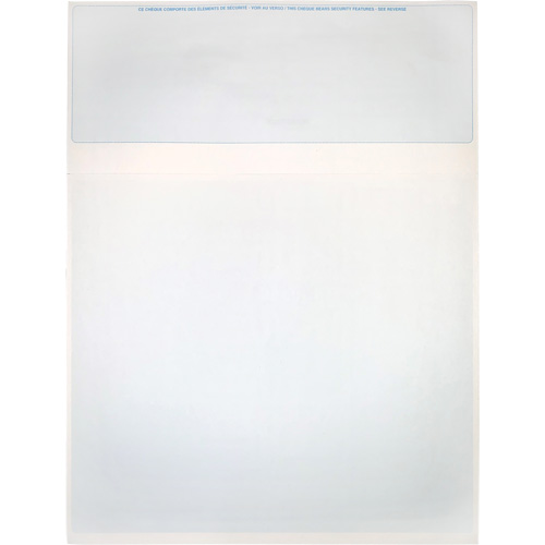 Papier &agrave; ch&egrave;que Cantin et fils