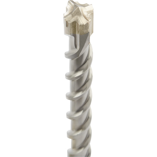 Foret &agrave; 4 cannelures pour perceuse &agrave; percussion MX4, 7/8", Tige SDS-Plus, Carbure Cantin et fils