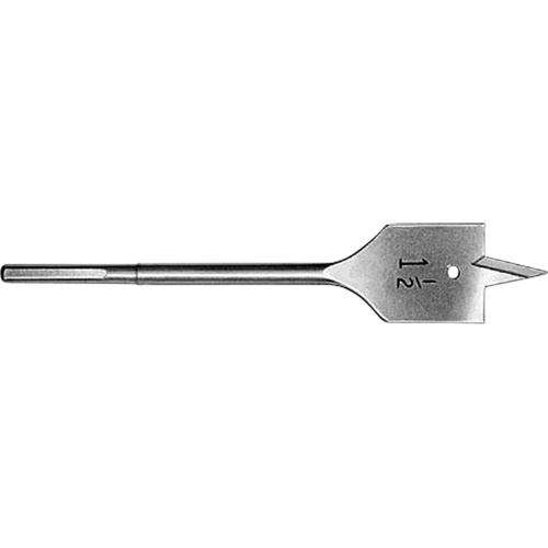 M&egrave;che plate, Diam&egrave;tre de 1/4", Tige 1/4" hex, Longeur de 6-1/8" Cantin et fils