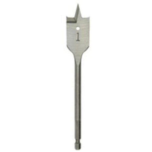 M&egrave;che plate, Diam&egrave;tre de 13/16", Tige 1/4" hex, Longeur de 6" Cantin et fils