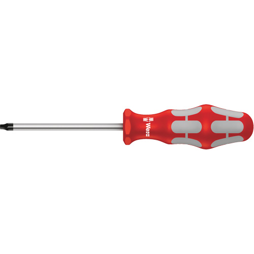Tournevis Robertson, Tige de #0, Ronde, 5-9/16" lo, Prise en Plastique Cantin et fils