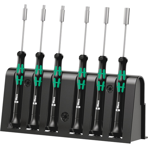 Micro Series Nut Driver Set, 6, Non Magnetic, Metric Cantin et fils