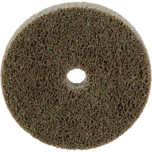 Disque unitaris&eacute; Standard Abrasives, 2" x 1/4", Arbre de 1/4", Grain de Moyen, Oxyde d'aluminium Cantin et fils