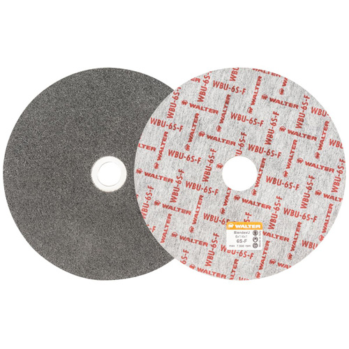 Blendex U Finishing Wheel, 6" Dia., 6SF Grit, Silicon Carbide Cantin et fils