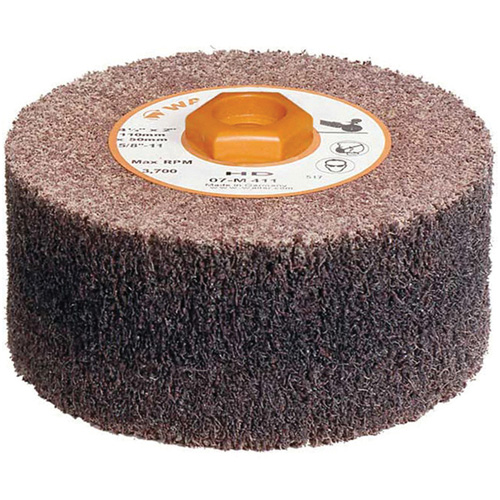 Tambour Blendex &agrave; haute densit&eacute;, 4-1/2" dia. x 2" la, 5/8"-11 Arbre, Grain HD Cantin et fils