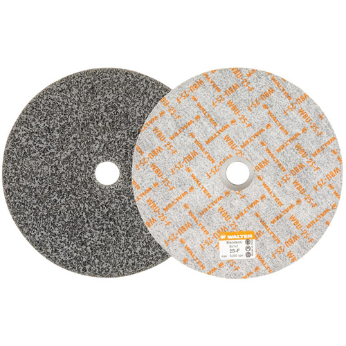 Disque de finition Blendex U, 6" dia., Grain 2SF, Carbure de silicium Cantin et fils