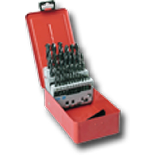 Jobber Drill Bit Countertop Display Case, 345 Pieces, High Speed Steel Cantin et fils
