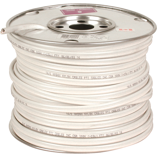 Wire NMD90 14/3, Solid Wire Type, 0.346" O.D., 14 AWG, 246' L Cantin et fils