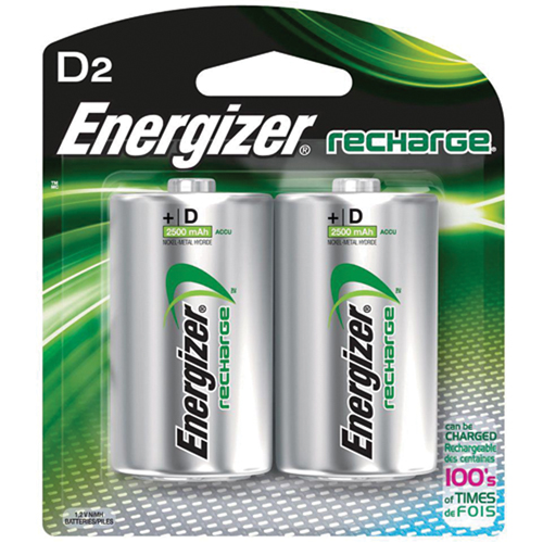 Piles rechargeables NiMH, D, 1,2 V Cantin et fils