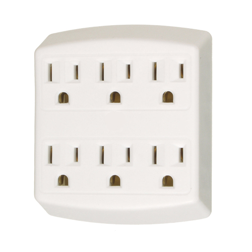 Adaptors, 6 Outlet(s), 15 Amps, 1875 W, 125 Cantin et fils