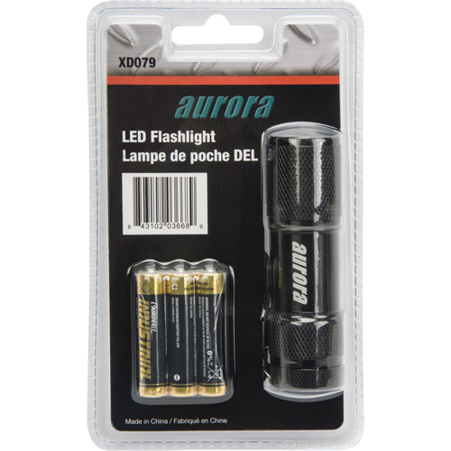 AFL200 Mini Flashlight, LED, 25 Lumens, AAA Batteries Cantin et fils