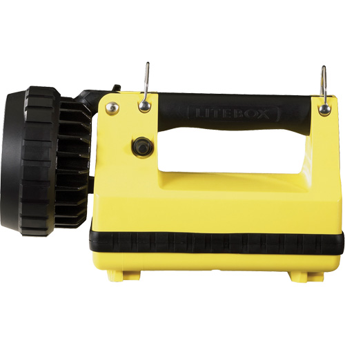 E-Flood&reg; LiteBox&reg; Lantern with Vehicle Mount System, LED, 615 Lumens, 8 Hrs. Run Time, Rechargeable Batteries, Included Cantin et fils