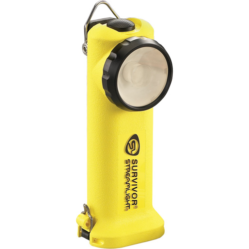 Survivor&reg; Flashlight, LED, Rechargeable/AA Batteries, Nylon Polymer Cantin et fils