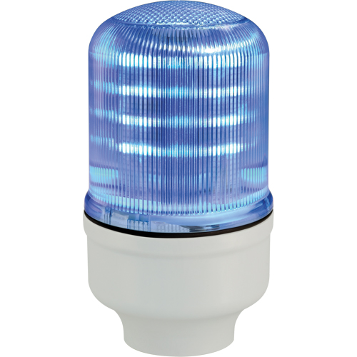 Streamline&reg; Modular Multifunctional LED Beacons, Continuous/Flashing/Rotating, Blue Cantin et fils