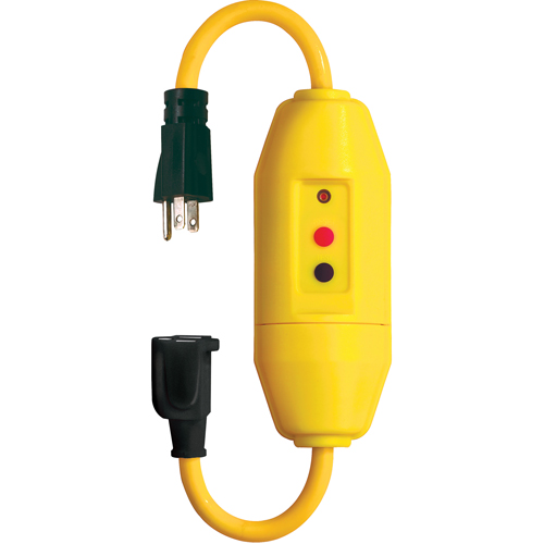 Jeux de cordons avec disjoncteur de fuite &agrave; la terre en ligne , 120 V, 15 A, Cordon de  Cantin et fils