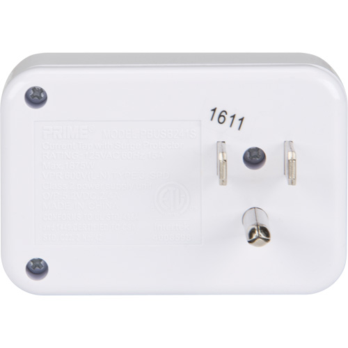 Prime&reg; USB Charger with Surge Protector Cantin et fils