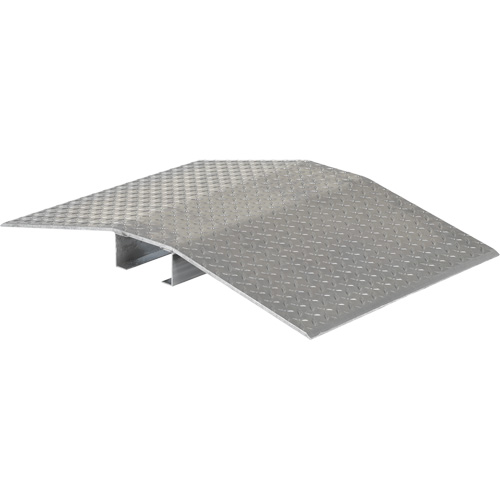 Fabricated Aluminum Hose And Cable Crossover, 48.03" x 24" x 4.5", 2000 lbs. (1 tons) Cantin et fils