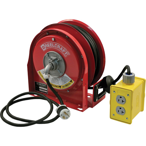 D&eacute;vidoir de cordon compact de qualit&eacute; 3000, 30', SJTO, Calibre de 12, 20 A Cantin et fils