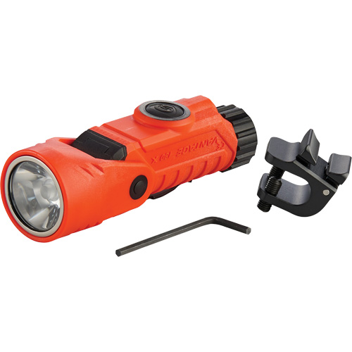 Lame de poche &agrave; alimentation multiple &agrave; angle droit pour casque Vantage 180 X, DEL, Piles Rechargeable/CR123A, Polym&egrave;re de nylon Cantin et fils