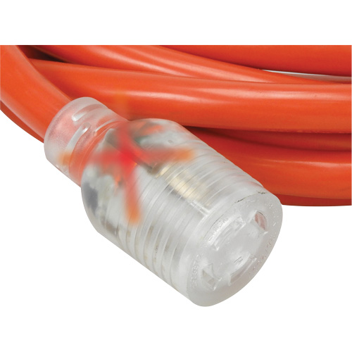 Rallonge pour g&eacute;n&eacute;ratrice &agrave; quatre prises, Ext&eacute;rieur, AWG 10, 30 A, 4 prise(s), 25' Cantin et fils