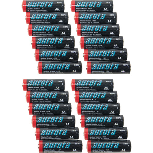 Alkaline Batteries, AA, 1.5 V Cantin et fils