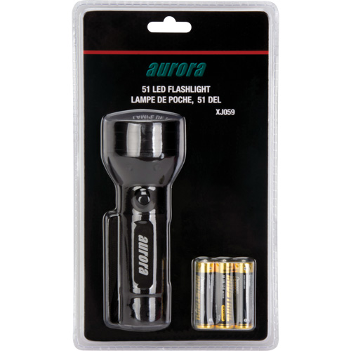 AFL300 Flashlight, LED, 180 Lumens, AA Batteries Cantin et fils