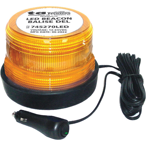 Lampe d'avertissement Junior &agrave; profil bas, Stroboscope, Ambr&eacute;e Cantin et fils