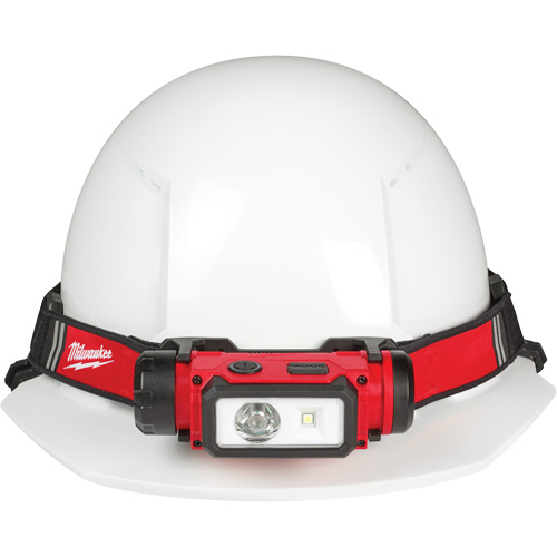 REDLITHIUM USB Hardhat Headlamp, LED, 600 Lumens, 5 Hrs. Run Time, Rechargeable Batteries Cantin et fils