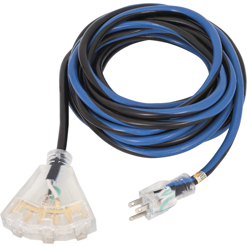 JLEC-1450 Rallonge de qualit&eacute; professionnelle, Int&eacute;rieur/ext&eacute;rieur, SJTOW, AWG 14, 15 A, 50' Cantin et fils