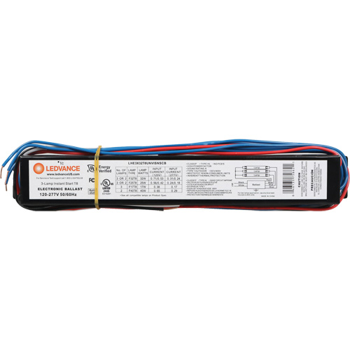Ballast &agrave; 3 lampes fluorescentes T8 Cantin et fils