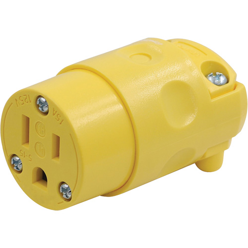 Connecteur de rechange, 5-15R, Plastique Cantin et fils