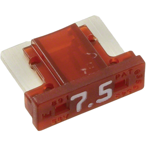 Fusible &agrave; lames pour automobiles LP de la s&eacute;rie MINI, Cartouche, 7,5 A, 58 V Cantin et fils