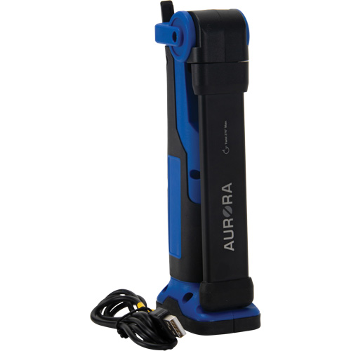 Foldable/Twist Work Light, Magnetic, Rechargeable, 350 Lumens Cantin et fils